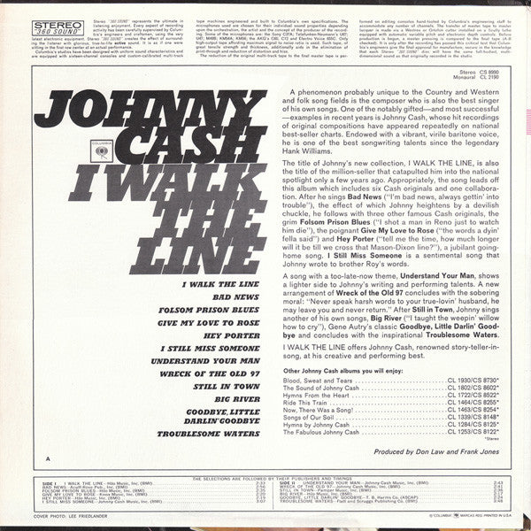 Johnny Cash - I Walk The Line - LP 2