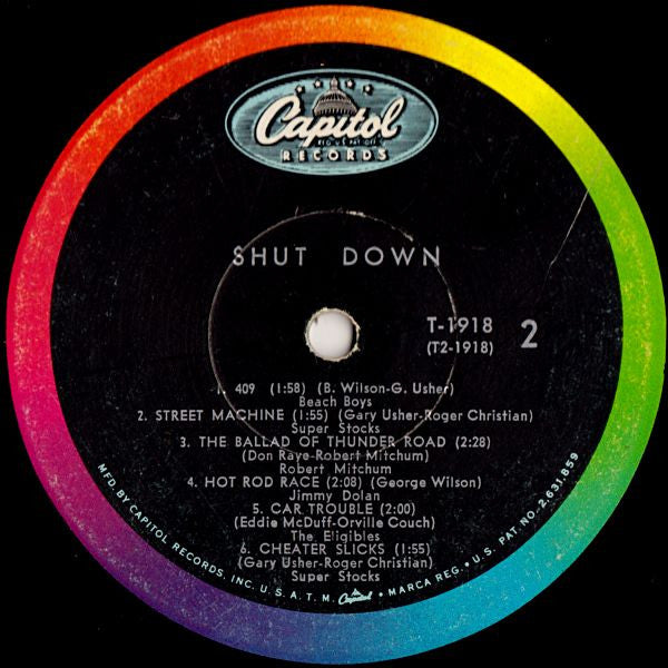 Various - Shut Down - Vinyl, LP, Compilation, Mono 4