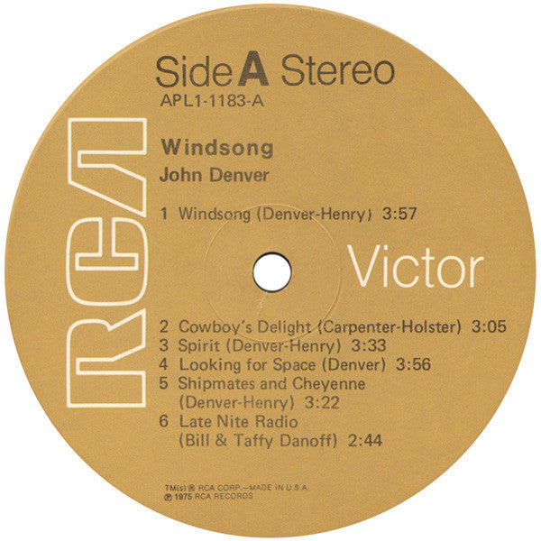 John Denver - Windsong - LP 4