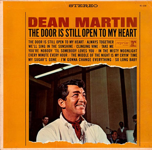 Dean Martin - The Door Is Still Open To Me Heart - VINTAGE vinyl record for sale