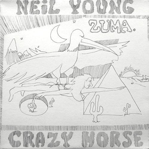 Neil Young - Zuma - VINTAGE vinyl record for sale