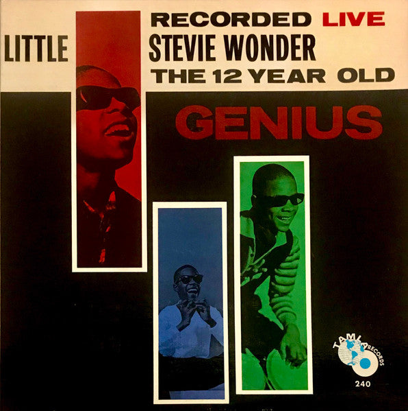 Little Stevie Wonder - The 12 Year Old Genius - Recorded Live - LP