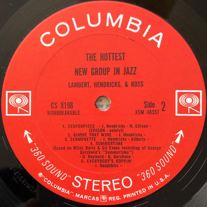 Lambert, Hendricks & Ross with the Ike Isaacs Trio featuring Harry Edison - The Hottest New Group In Jazz - LP 4