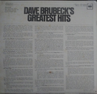 Dave Brubeck - Dave Brubeck's Greatest Hits - LP 2