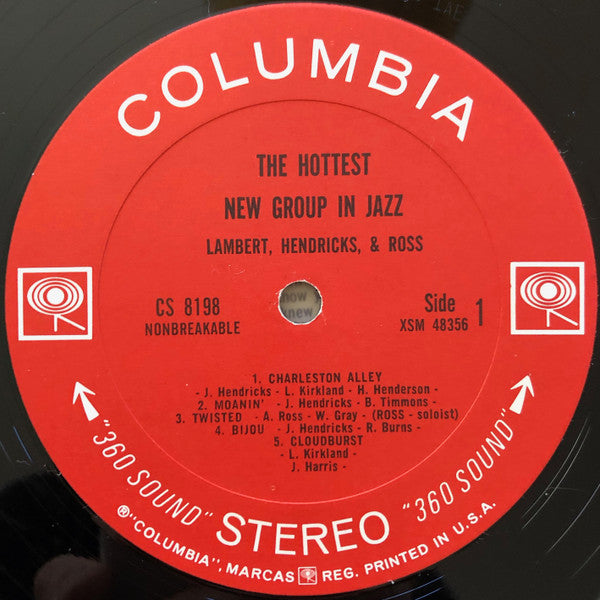 Lambert, Hendricks & Ross with the Ike Isaacs Trio featuring Harry Edison - The Hottest New Group In Jazz - LP 3
