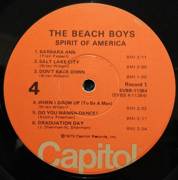The Beach Boys - Spirit Of America - Vinyl, LP, Compilation 9