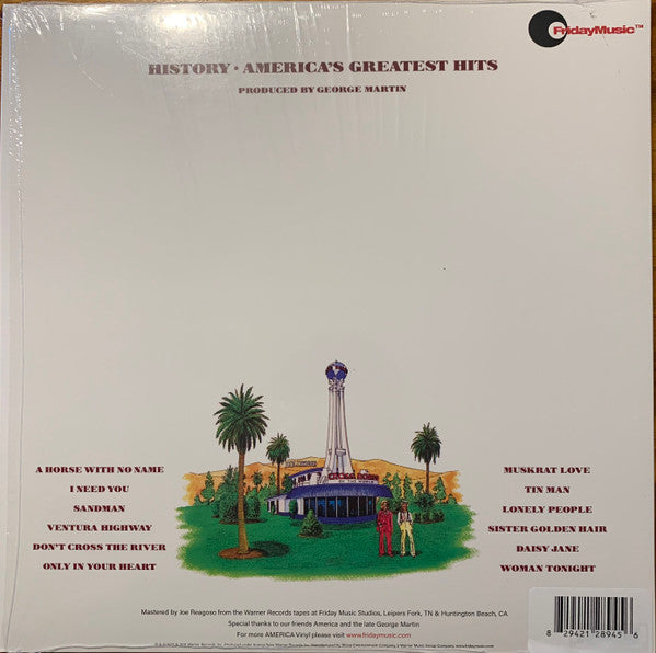America - History - America's Greatest Hits - LP 2