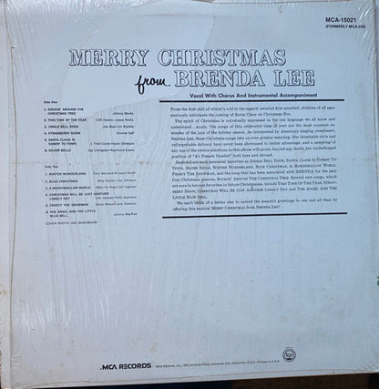 Brenda Lee - Merry Christmas From Brenda Lee - LP 2