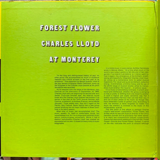 Charles Lloyd - Forest Flower - LP 2
