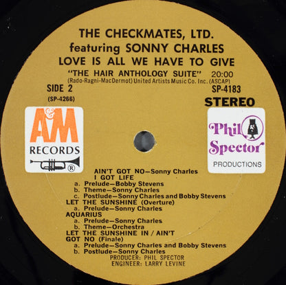 The Checkmates Ltd. - Love Is All We Have To Give - LP 4