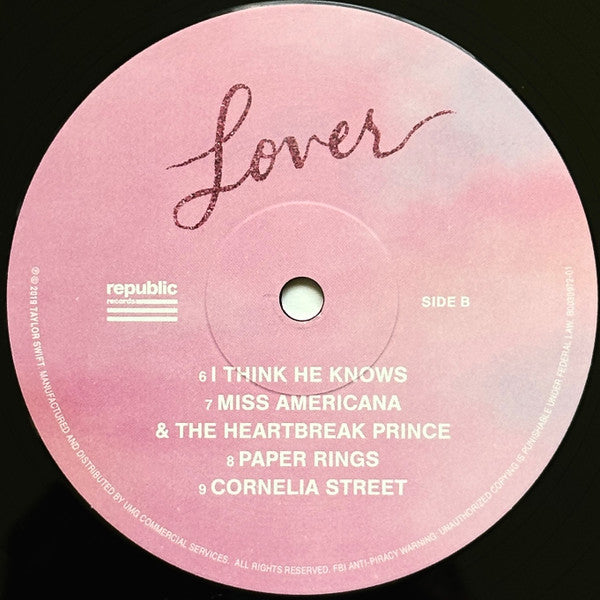 Taylor Swift - Lover - LP 5