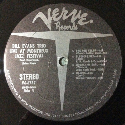 Bill Evans - At The Montreux Jazz Festival - LP 3