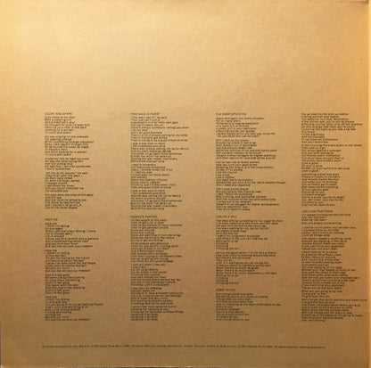 Joni Mitchell - Court And Spark - LP 2
