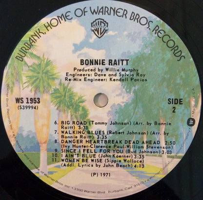 Bonnie Raitt - Bonnie Raitt - LP 4