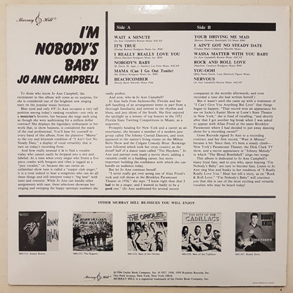 Jo Ann Campbell - I'm Nobody's Baby - LP 2