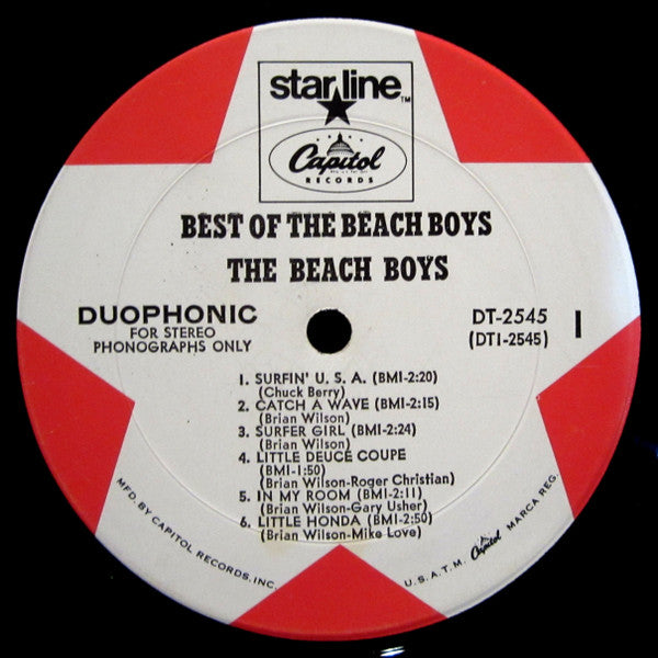 The Beach Boys - Best Of The Beach Boys - Vol. 1 - LP 3