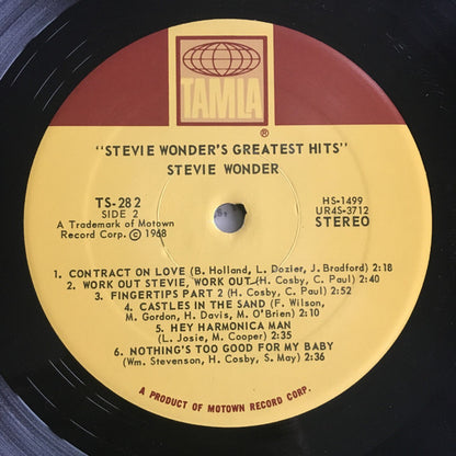 Stevie Wonder - Greatest Hits - LP 4
