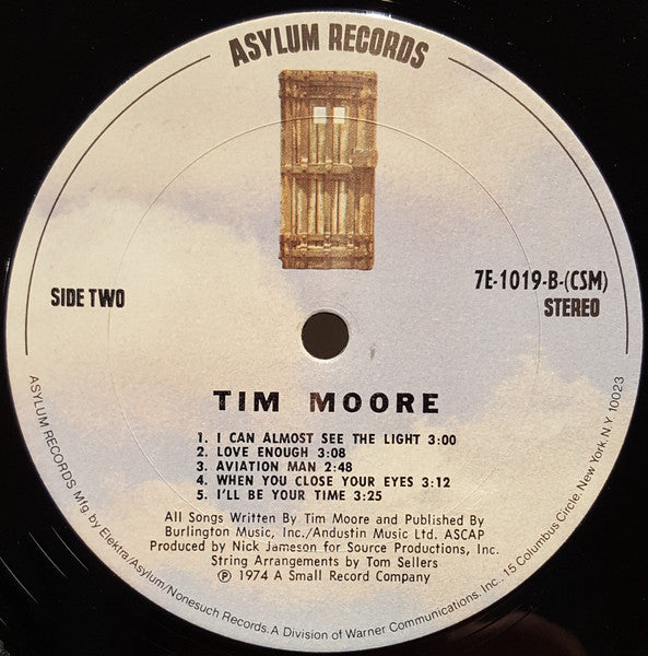Tim Moore - Tim Moore - LP 4