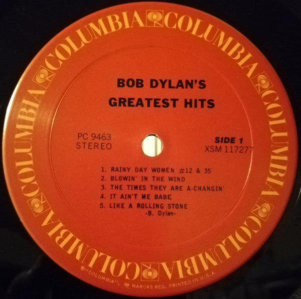 Bob Dylan - Bob Dylan's Greatest Hits - LP 3