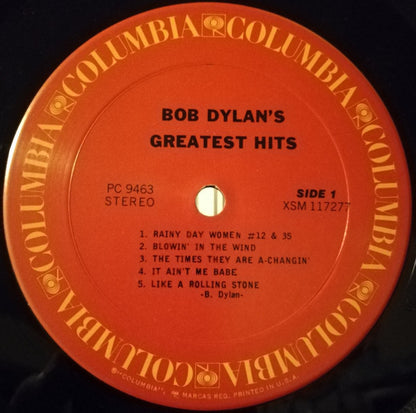 Bob Dylan - Bob Dylan's Greatest Hits - LP 3