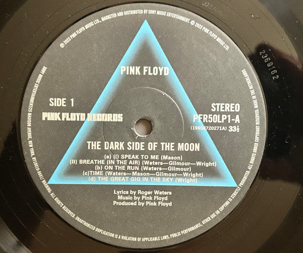 Pink Floyd - The Dark Side Of The Moon - LP 3
