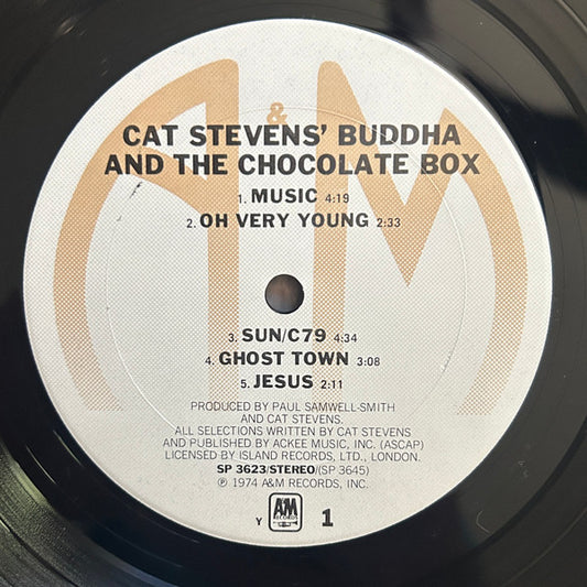 Cat Stevens - Buddha And The Chocolate Box - Vinyl, LP, Album, Reissue