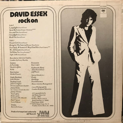 David Essex - Rock On - LP 2
