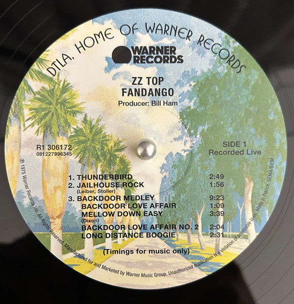 ZZ Top - Fandango! - LP 3