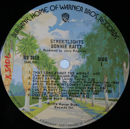 Bonnie Raitt - Streetlights - LP 3