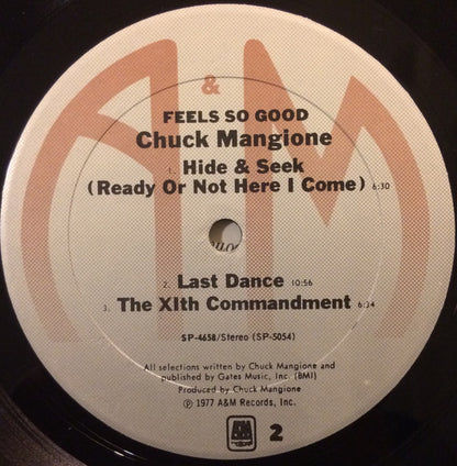 Chuck Mangione - Feels So Good - LP 4