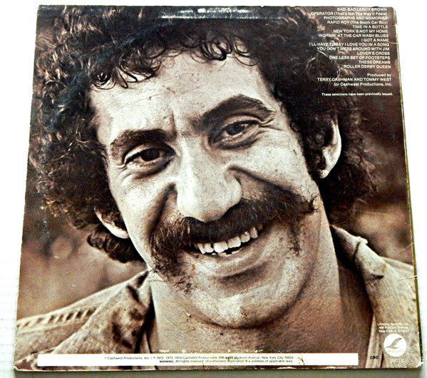Jim Croce - Photographs & Memories (His Greatest Hits) - LP 2