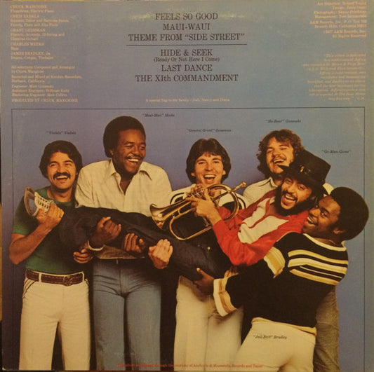 Chuck Mangione - Feels So Good - LP 2