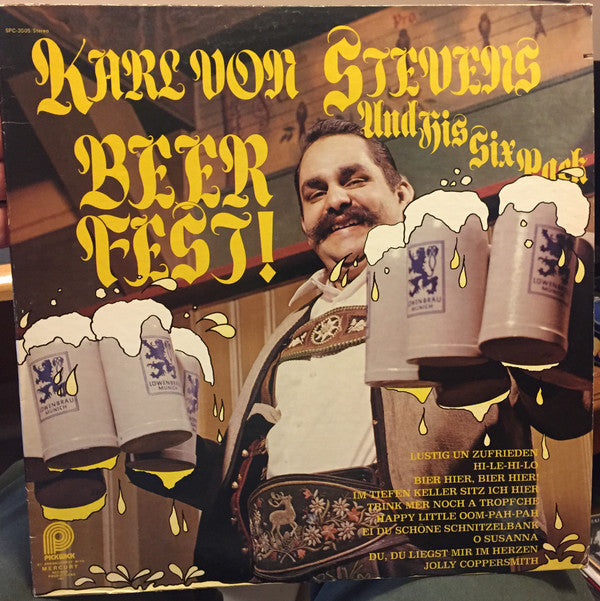 Karl Von Stevens - Beer Fest - VINTAGE vinyl record for sale