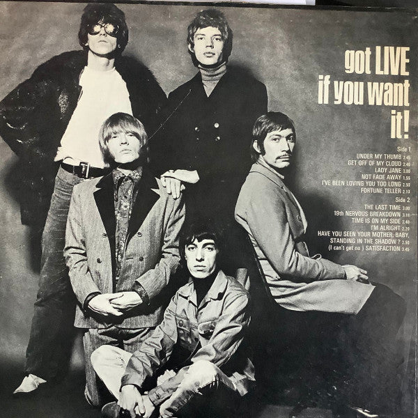 The Rolling Stones - Got Live If You Want It! - LP 2