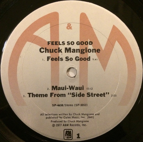 Chuck Mangione - Feels So Good - LP 3