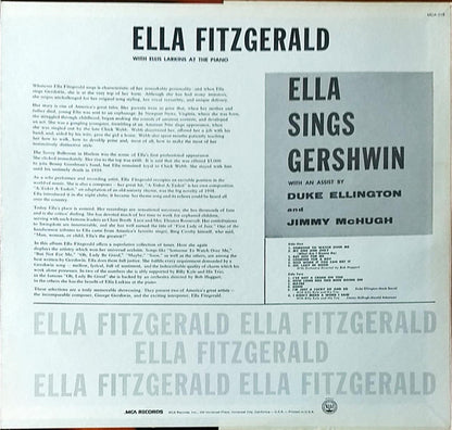 Ella Fitzgerald - Ella Sings Gershwin - LP 2