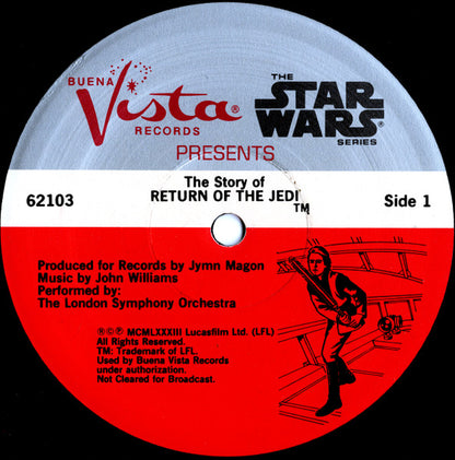The London Symphony Orchestra - The Story Of Return Of The Jedi - LP 3