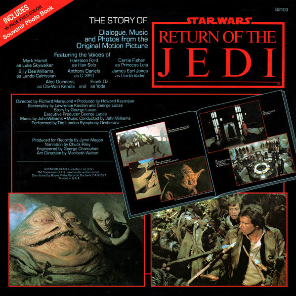 The London Symphony Orchestra - The Story Of Return Of The Jedi - LP 2