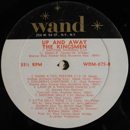 The Kingsmen - Up And Away - LP 4
