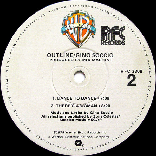Gino Soccio - Outline - LP 4