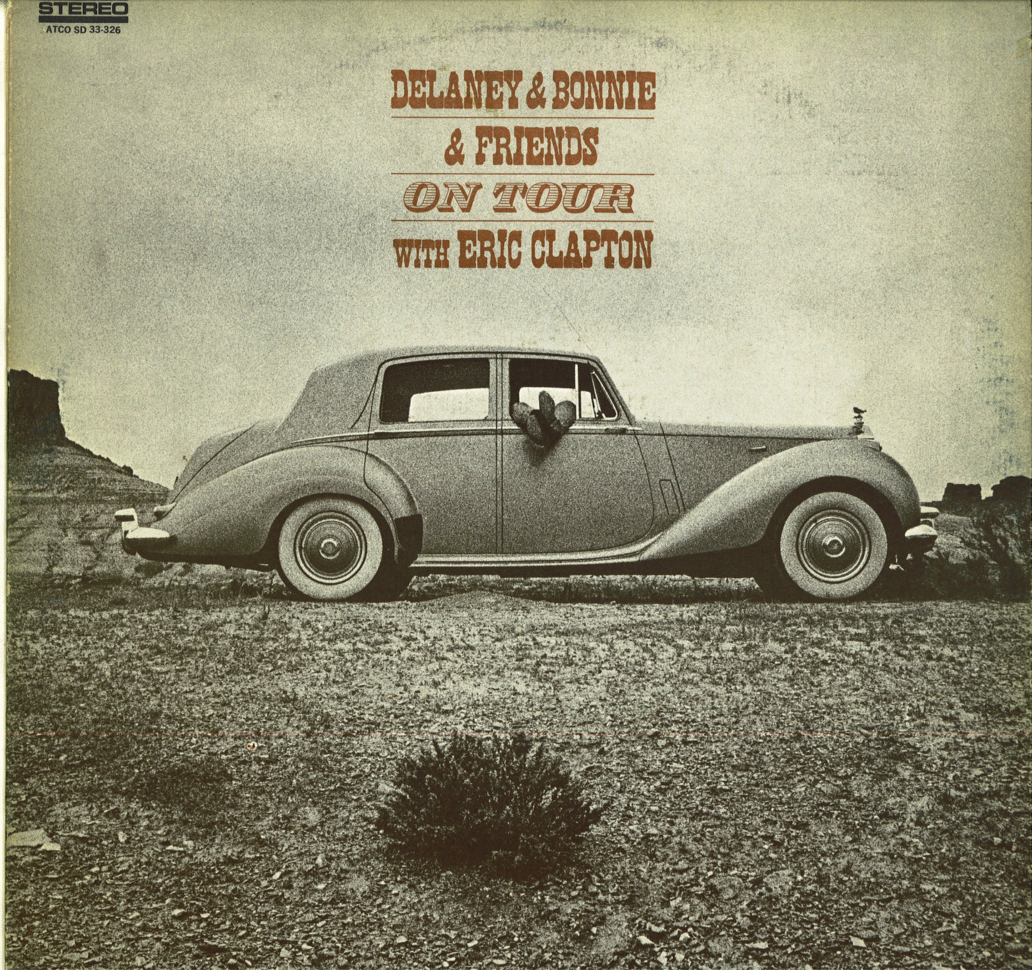 Delaney and Bonnie and Friends - On Tour With Eric Clapton - VINTAGE vinyl record for sale