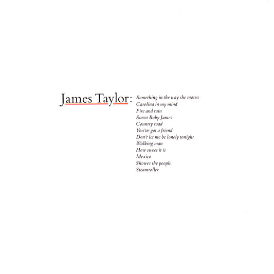 James Taylor - Greatest Hits - LP