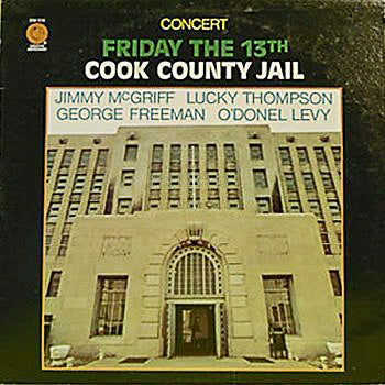 Jimmy McGriff - Concert Friday the 13th Cook County Jail - LP