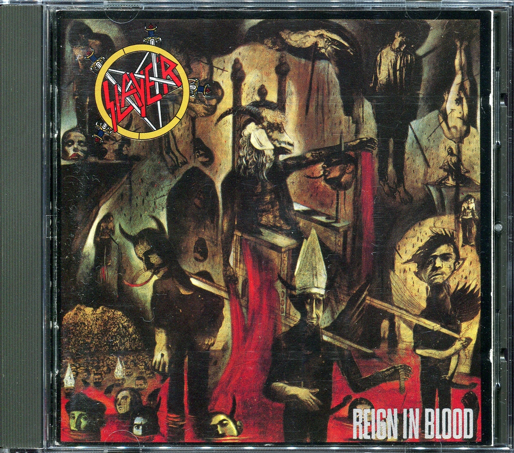 Slayer - Reign In Blood - VINTAGE vinyl record for sale