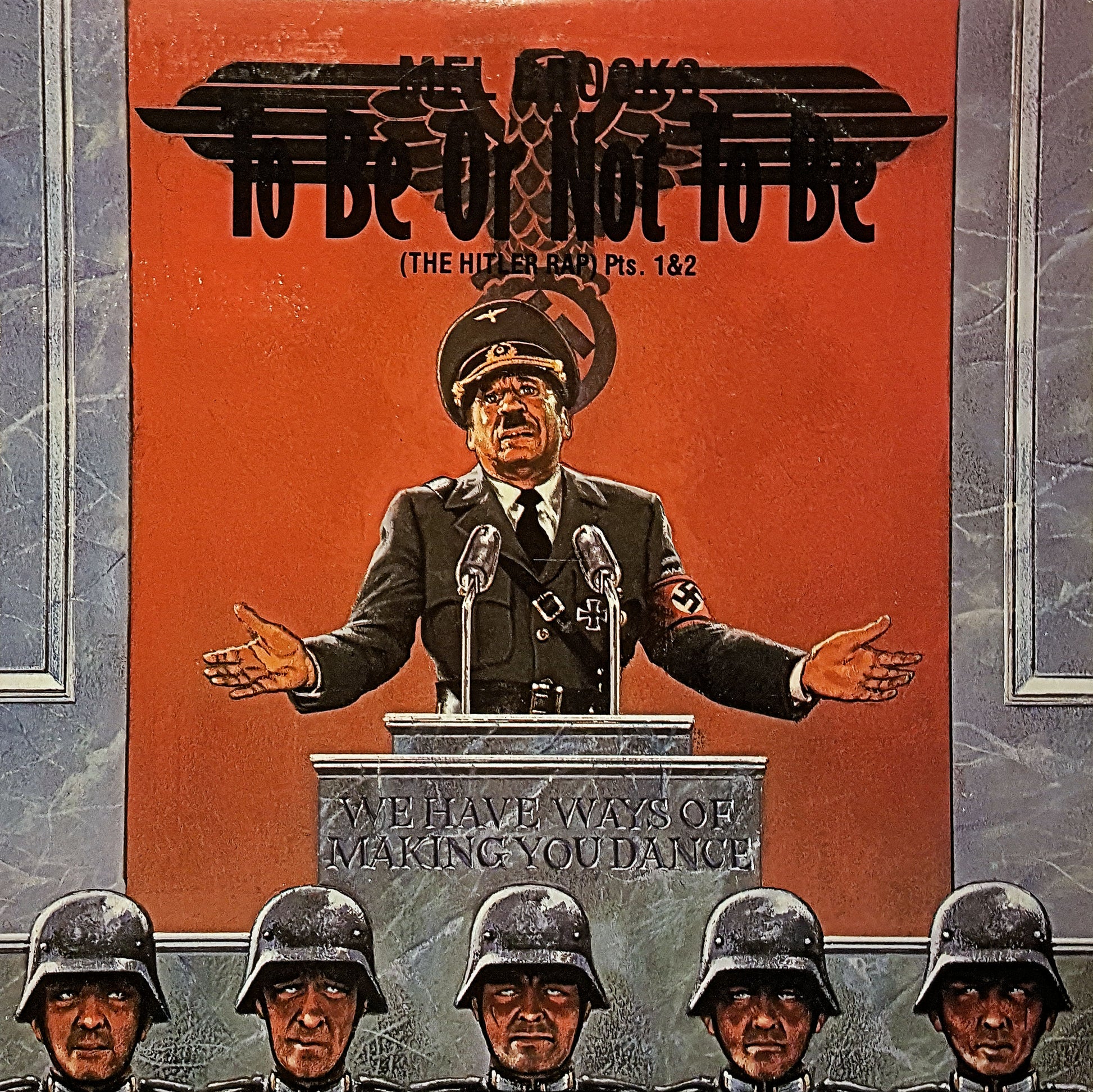 Mel Brooks - Hitler Rap Pts 1 and 2 - 12" Single