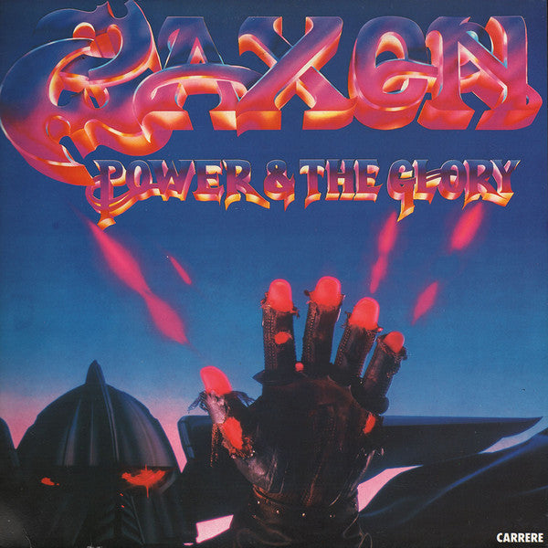 Saxon - Power and the Glory - VINTAGE vinyl record for sale