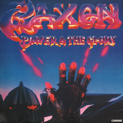 Saxon - Power and the Glory - VINTAGE vinyl record for sale