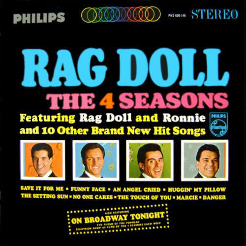 The 4 Seasons - Rag Doll - VINTAGE vinyl record for sale