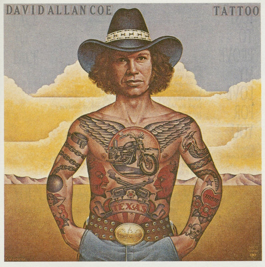 David Allen Coe - Tattoo LP