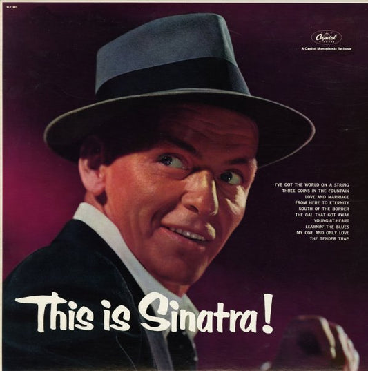 Frank Sinatra - This Is Sinatra! - LP